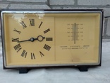 Настольнные часы Маяк с термометром и барометром, фото №2