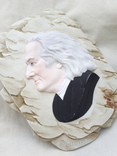 Настенный барельеф- плакетка . Гарднер ( композитор Ференц Лист ), фото №8