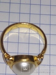 Кольцо из жёлтого металла, фото №4