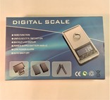 Ювелирные карманные весы Digital Scale 0.01-500г, фото №3