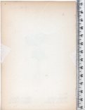 Старинная цветная литография. XIX век. (13,2х9,5см.).и., фото №6