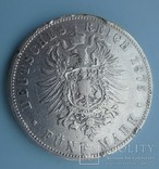 5 марок, 1875 год, G, Баден,, фото №5