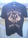 Элвис Пресли - король рокэн- ролла,футболка,безшевная,новая., фото №3