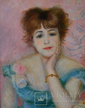 Копия портрета актрисы Жанны Самари, фото №2