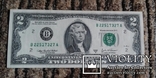 2 доллара 2003 серия В Пресс из пачки, фото №3
