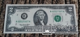 2 доллара 2003 серия В Пресс из пачки, фото №7