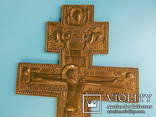 Восьмиконечный православный бронзовый крест., фото №10