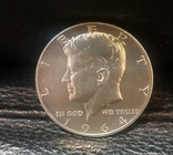 1/2 $ США 1964г с сертификатом, фото №3