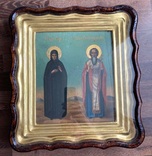 Икона Св.Мария и Св.Константин., фото №2