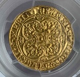 Экюдор 1380 -1422гг. Франция PCGS AU58, фото №4