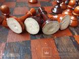 Шахматы деревянные со столиком ручной работы.Авторские. Редкие., фото №9