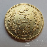 20 франков 1898 г. Тунис, фото №3