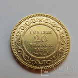 20 франков 1898 г. Тунис, фото №6