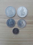 Лот из 5 монет,Франки, Швейцария, фото №3