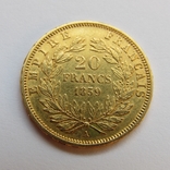 20 франков 1859 г. Франция, фото №7