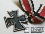 Рицарский железный крест с листьям и мечами. Реплика., фото №9