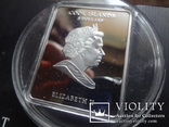 5 долларов 2011 о-ва Кука икона Мадонна серебро 25 грамм~, фото №5