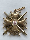 Орден Св Станислава 2 степении с мечами в золоте за Русско-Японскую войну., фото №9