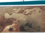 Сувенирная ( плакетка ) Географический центр Европы. В центре бриллиант., фото №5