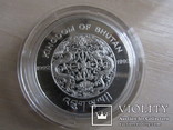 Бутан, 300 ngultrum " Боксер", 1992,  серебро 925., фото №3