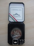 Венгрия, 500 форинтов, 1994, серебро 925 + сертификат, фото №2