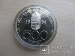 Венгрия, 500 форинтов, 1994, серебро 925 + сертификат, фото №4