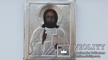Ікона Господь Вседержитель у срібному окладі та кіоті, фото №4