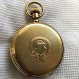 Карманные часы золотые 18К Павел Буре, фото №2