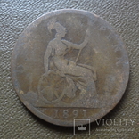 1 пенни 1891   Великобритания    (Ю.7.3)~, photo number 2