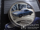 1  доллар  2006  Тувалу  Мерседес   серебро унция 999 ~, фото №2