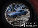 1  доллар  2006  Тувалу  Мерседес   серебро унция 999 ~, фото №4