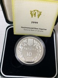 10 гривень 1999 срібло Соня садова, фото №3
