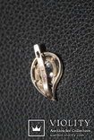 Гарнитур- серьги и кольцо-925 серебро и горный хрусталь, фото №12
