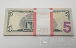 Купюры Боны 5$ 10 штук (50$) доллары США 2017 год код 10, фото №7