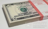 Купюры Боны 5$ 10 штук (50$) доллары США 2017 год код 10, фото №12