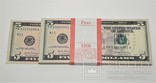 Купюры Боны 5$ 10 штук (50$) доллары США 2017 год код 9, фото №8