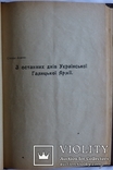 "Між молотом а ковалом. Причинки до історії Укр. Армії" (1923). Січові стрільці, УГА, ОУН, фото №9