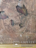 Икона Владимирская Богородица в окладе, фото №8