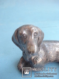 Статуэтка собаки, серебро., фото №5