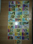 Динозавры полная коллекция вкладыши и наклейки Динопарк Юрского №1, фото №2
