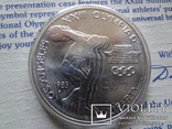 1 доллар 1983  D  США серебро, фото №3