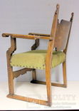Дубове замкове крісло ручної роботи, фото №6