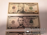5$ и 10 $ доллары США 2013 год 25$, фото №4