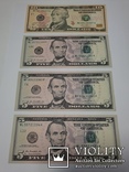 5$ и 10 $ доллары США 2013 год 25$, фото №5