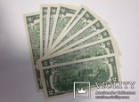 2$ доллары США 2013 год 10 штук, фото №7