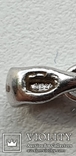 Серебряная подвеска с топазом 925 пробы, фото №8