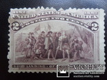 Классика США. 1893 г. Колумб. чистая, фото №2