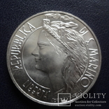 1000 лир 1986 Сан-Марино серебро   (е.6.1)~, фото №5