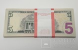 Купюры Боны 5$ 10 штук (50$) доллары США 2017 год код 1, фото №6
