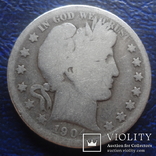 50  центов  пол доллара 1904  США  серебро    (Е.9.2)~, фото №2
